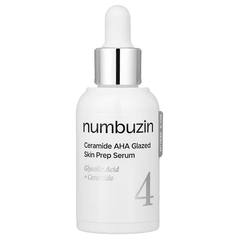 No. 4 Ceramide AHA Glazed Skin Prep Serum