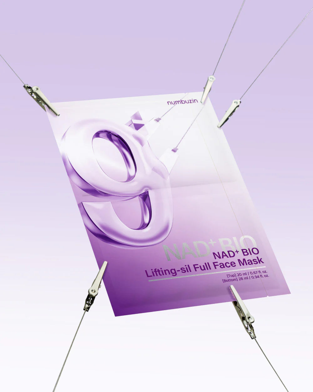 NAD+ BIO Lifting-sil Full Face Mask, single