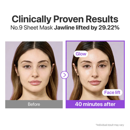 NAD+ BIO Lifting-sil Full Face Mask, single
