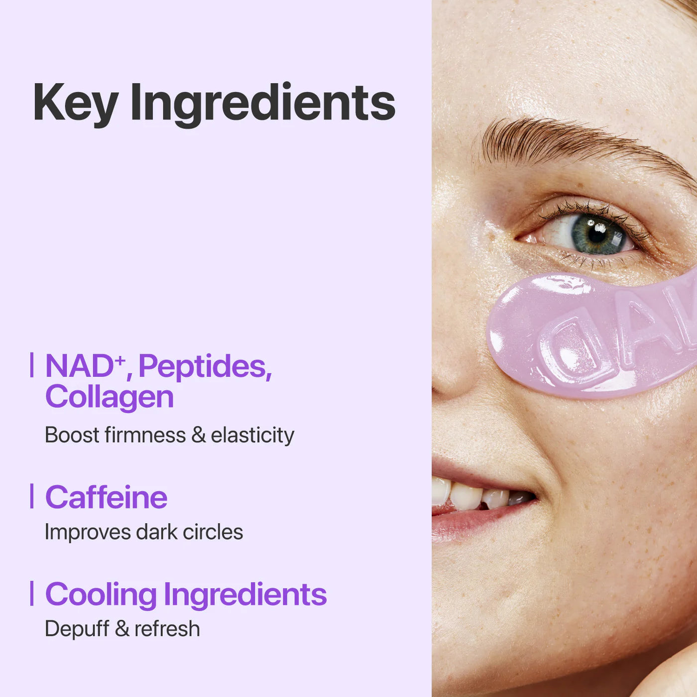 No.9+ NAD+ Collagen Under Eye Patches