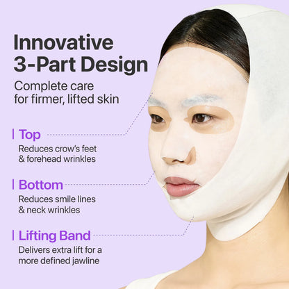 NAD+ BIO Lifting-sil Full Face Mask, single