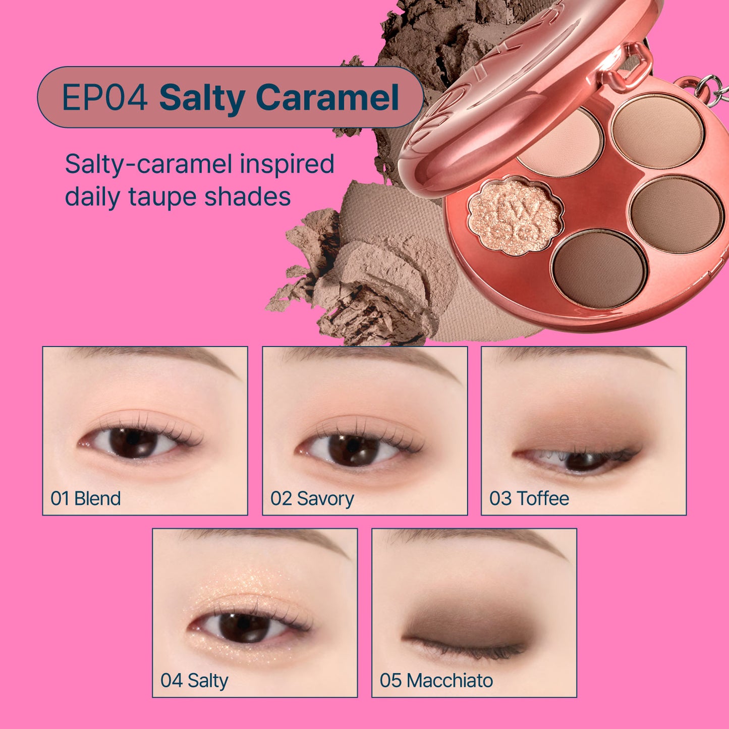 Pocket Eye Palette, 3 colours