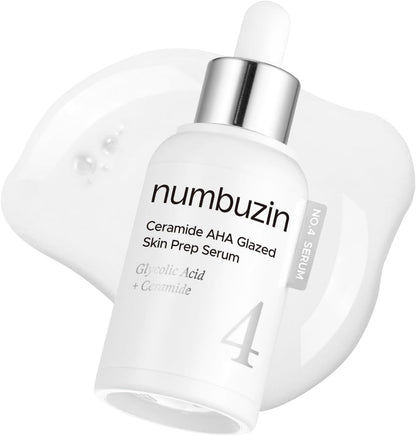 No. 4 Ceramide AHA Glazed Skin Prep Serum