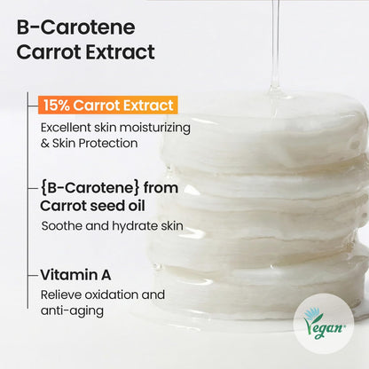 Carrot Carotene Calming Water Pad, 60 pads