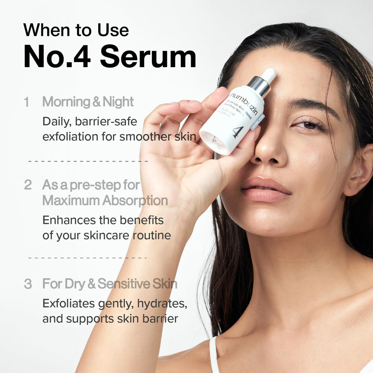 No. 4 Ceramide AHA Glazed Skin Prep Serum