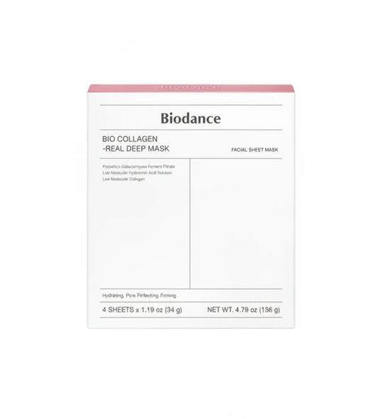 Bio-Collagen Real Deep Mask, set of 4