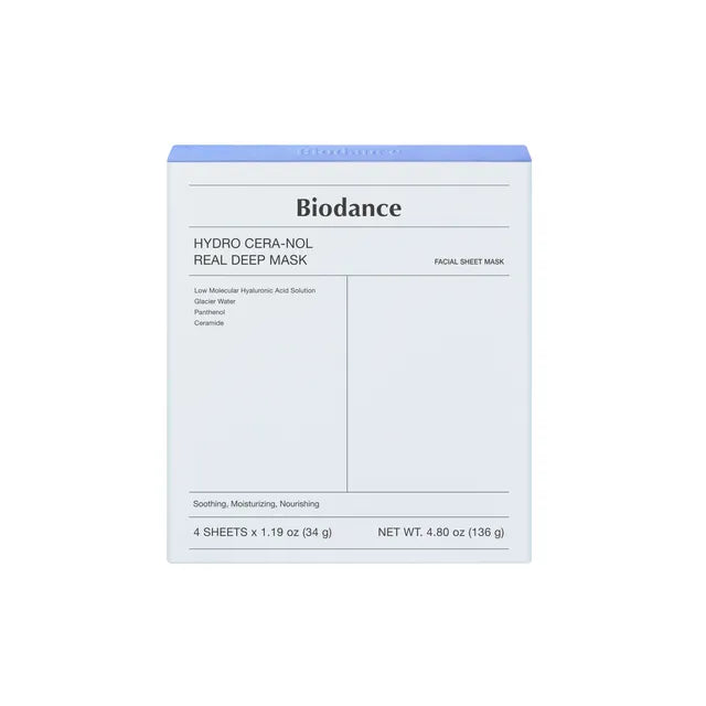 Hydro Cera-nol Real Deep Mask, set of 4