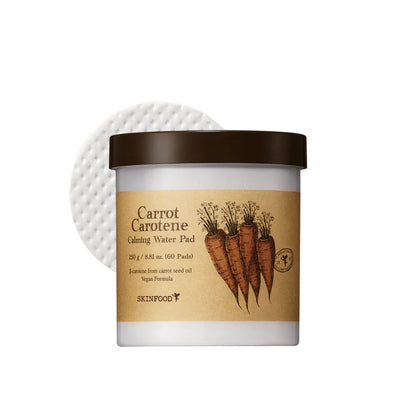 Carrot Carotene Calming Water Pad, 60 pads