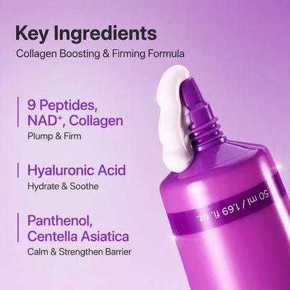 No.9 NAD Peptides Dewy Sun Essence, SPF 50+ PA++++