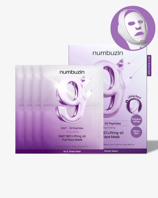 NAD+ BIO Lifting-sil Full Face Mask, single