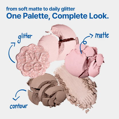 Pocket Eye Palette, 3 colours