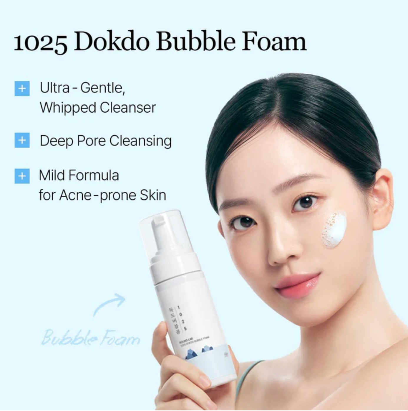 1025 Dokdo Bubble Foam Cleanser
