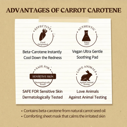 Carrot Carotene Mask
