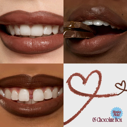 Long Lasting Dual Coloring Stick Lip Liner, 3 colours