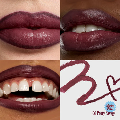 Long Lasting Dual Coloring Stick Lip Liner, 3 colours