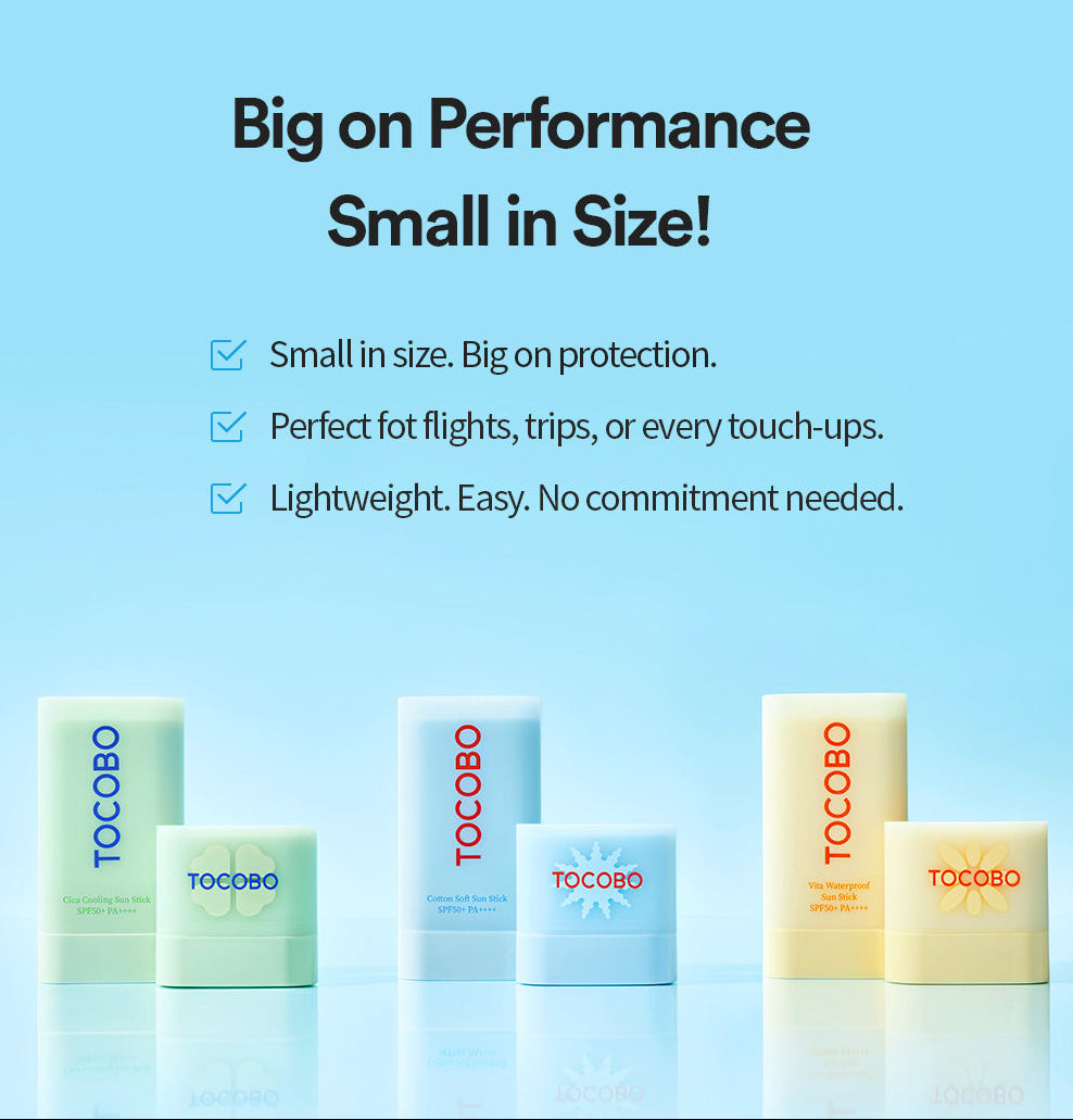 Mini Sun Stick SPF50+ PA++++, 3 types