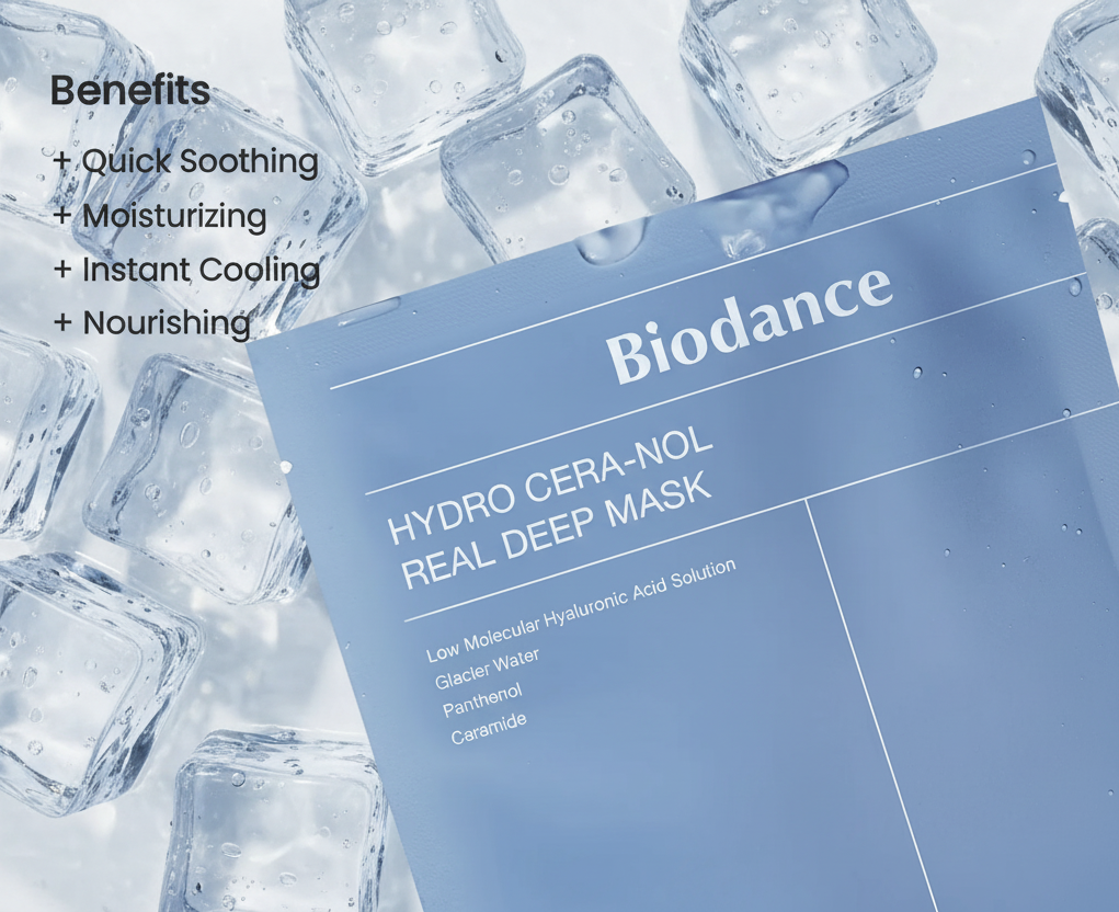 Hydro Cera-nol Real Deep Mask, set of 4