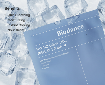 Hydro Cera-nol Real Deep Mask, set of 4