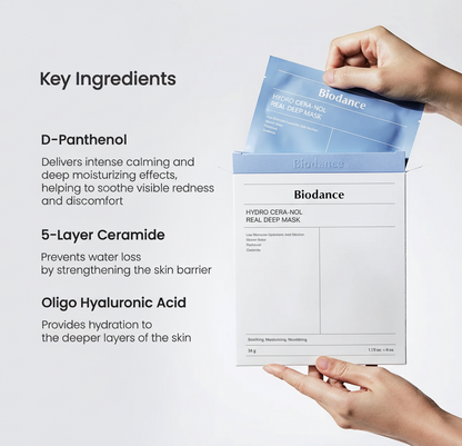 Hydro Cera-nol Real Deep Mask, single