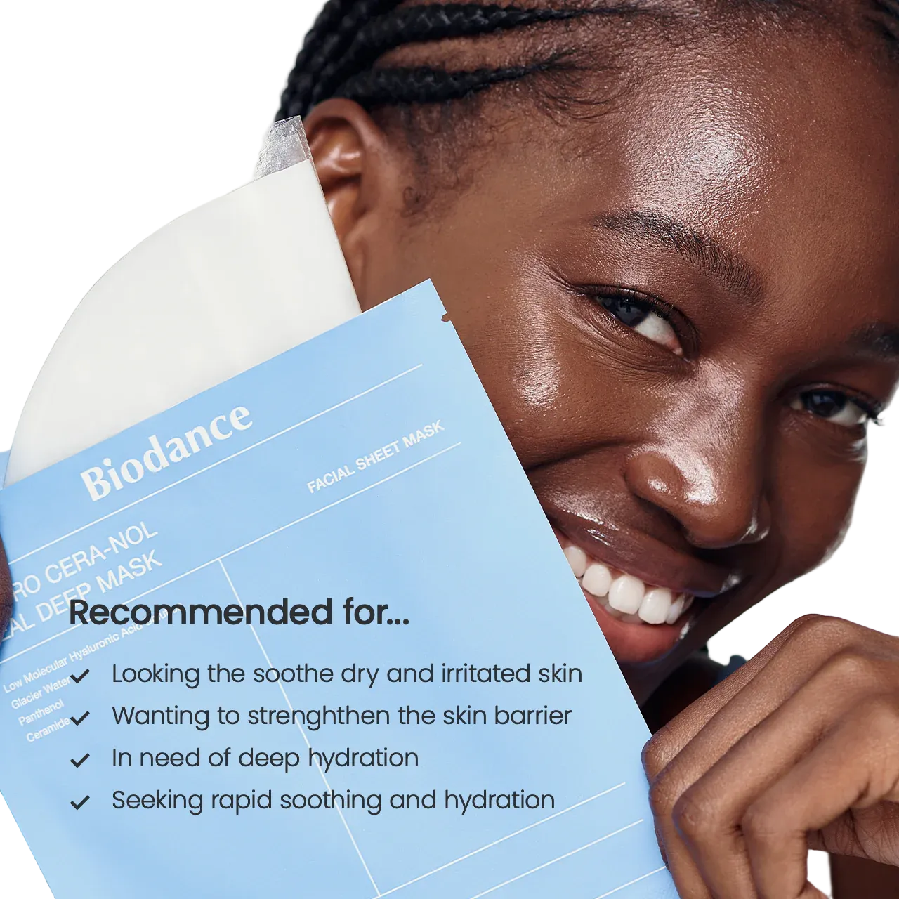 Hydro Cera-nol Real Deep Mask, set of 4