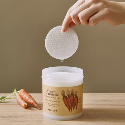 Carrot Carotene Calming Water Pad, 60 pads
