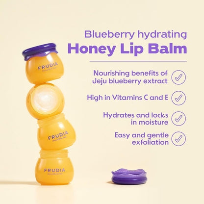Blueberry Hydrating Honey Lip Balm
