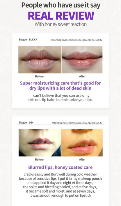 Blueberry Hydrating Honey Lip Balm