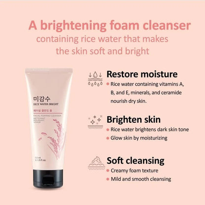 Rice Water Bright Foaming Cleanser