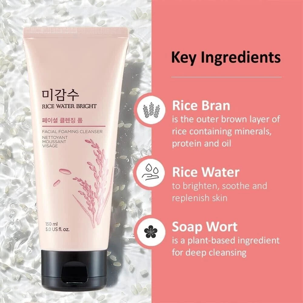 Rice Water Bright Foaming Cleanser