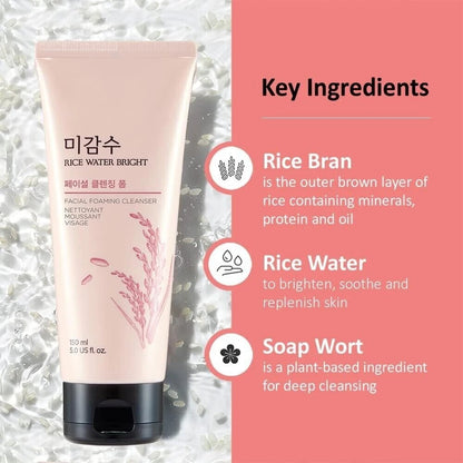 Rice Water Bright Foaming Cleanser