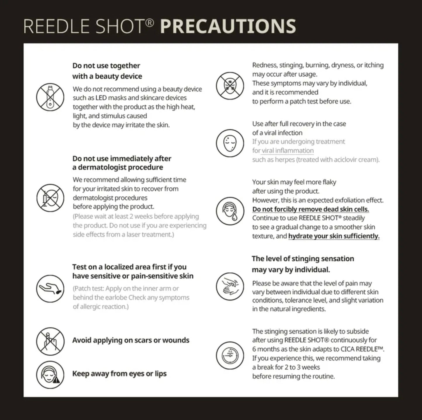 The VT Cosmetics Black Truffle Reedle Shot 100, 50ml